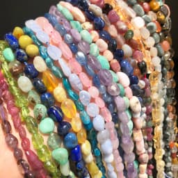 5-8mm Natural Irregular Larimar Amazonite Agates Citrines Quartz Lapis lazuli Stone Beads For DIY Making Bracelet Accessories
