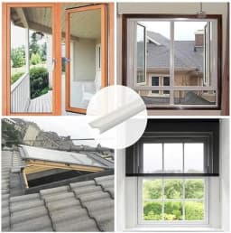 40M Window Seal Strip Weather Stripping Acoustic Foam for Sliding Window Sealing Strip Waterproof Door Gap Filler Draft Stopper