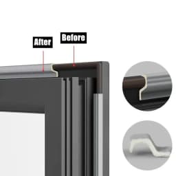 40M Window Seal Strip Weather Stripping Acoustic Foam for Sliding Window Sealing Strip Waterproof Door Gap Filler Draft Stopper
