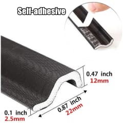 40M Window Seal Strip Weather Stripping Acoustic Foam for Sliding Window Sealing Strip Waterproof Door Gap Filler Draft Stopper