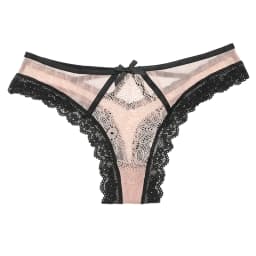 SP&CITY European Luxury Lace Sexy Women Underwear Transparent Bow Hollow Out Panties Sex Thong Low Waist Seamless Briefs Tanga