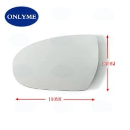 Car Convex Heated Mirror Glass With Blind Spot For Hyundai Tucson 2015 2016 2017 2018 2019 2020
