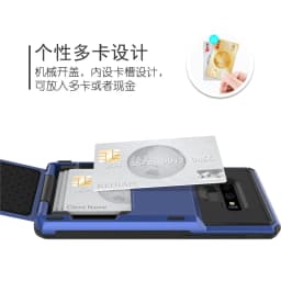Card Slots Wallet Case For Samsung Galaxy S10 S22 S21 S20 A7 2018 A750 S8 S9 Case For Samsung A750 A7 2018 S9 Plus Note 9 Cover