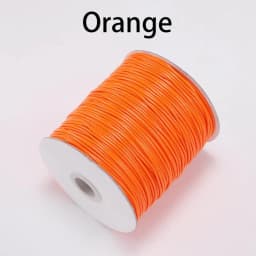 10m/lot Korean Waxed Cotton Cord Waxed Thread Cord String Strap Necklace Rope Bead For DIY Bracelet For Jewelry Making Findings
