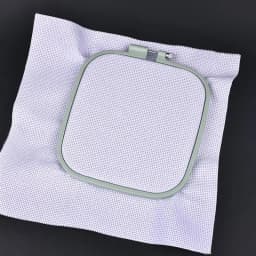DIY Plastic Square Embroidery Hoop Tool Craft Cross Stitch Chinese Traditional Circle Round Bamboo Frame Wooden Sewing Tools