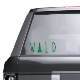 Wild Tree Vinyl Decal Sticker , Nature Decals Sticker For Car Window Laptop Computer MacBook Decor