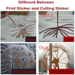 Wild Tree Vinyl Decal Sticker , Nature Decals Sticker For Car Window Laptop Computer MacBook Decor