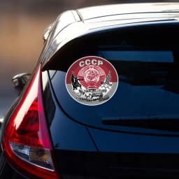PVC-0056# Self-adhesive Decal USSR Car Sticker Waterproof Auto Decors on Bumper Rear Window