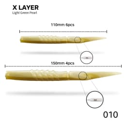 Hunthouse Official Store Soft Lure Fishing Silicone Bait 6pcs/110mm/5.3g 4pcs/150mm/14g With Rattles Pike Leurre Souple Fish