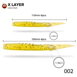 Hunthouse Official Store Soft Lure Fishing Silicone Bait 6pcs/110mm/5.3g 4pcs/150mm/14g With Rattles Pike Leurre Souple Fish