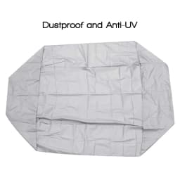 Waterproof UV Sun Dust Protection Inflatable Boat Dinghy Cover Tender Storage Suits 7.5-17ft 7 Sizes Kayak Rubber Boat Cover