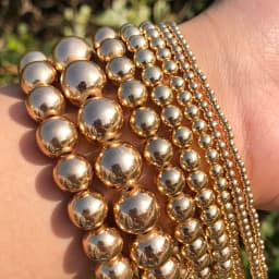 46 Style Natural Stone Bead Gold Silver Color Hematite Round Faceted Beads For Jewellery Making Bracelet Necklace 15'' Strands