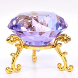 Luxurious Clear Crystal Diamond Home Decoration Craft Office Desktop Decor Glass Ornaments Wedding Party Christmas Birthday Gift