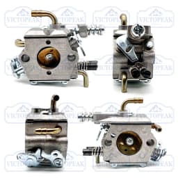 Automatic Carburetor with Copper Elbow for Chinese Petrol Chainsaw 45cc 52cc 58cc