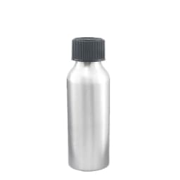 Aluminum Bottle 1oz 2oz 4/8oz 20/30/50/60/100ml/150/200/250ml,Empty Round Sliver Metal Bottle With Aluminum Cap Child Resistant