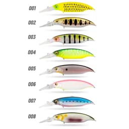 D1 Wobblers Lure Long Lip 80mm 11.5g Floating Rolling Minnow Fishing Tackle Artificial Hard Bait For Piker Bass Perch DT5013