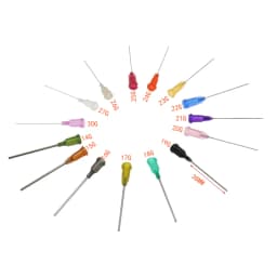 25pcs 1.5 Inch Screw Precision Tips Liquid Dispenser Syringe Blunt Needle Stainless Steel Tube 14G 20G 30G,Glue Dispensing