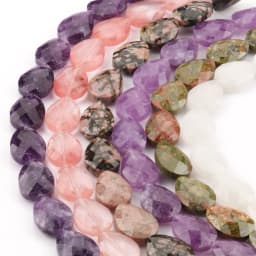 Natural Faceted Water Drop Stone Beads Jades Lapis Lazuli Quartz Beads for Jewelry Making DIY Bracelet Accessories 11pcs 18x13mm