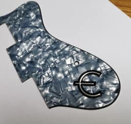 Feiman-Custom Parts for US Epi ES335 Dot Guitar Pickguard, Scratch Plate, E Logo, Various Colors are Available