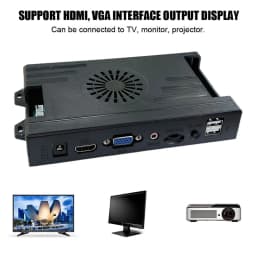 9800 in 1 Pandora Saga DX 2 Plus Arcade Box DIY Kit 8 Way Joystick American Style Push Button Game Console Cabinet Bartop
