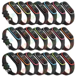 Bracelet For Xiaomi Mi band 7 6 strap miband7 miband6 miband5 Replacement Silicone SmartWatch Wrist beacelet correa Mi band 4 5
