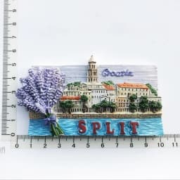 Croacia Fridge Magnet Kroatie Tourist Souvenir Mediterranean Split Trogir Hvar Trogir Magnetic Refrigerator Stickers Croatia Map