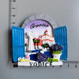 Croacia Fridge Magnet Kroatie Tourist Souvenir Mediterranean Split Trogir Hvar Trogir Magnetic Refrigerator Stickers Croatia Map