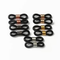 20pcs Ear Hook Eyeglasses Spectacles Chain Glasses Retainer Ends Rope Sunglasses Cord Holder Strap Retainer End Loop Connector