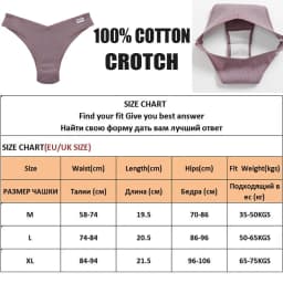 3PCS/Set Cotton Panties Lingerie Women Underwear Sexy Briefs Female Underpants Pantys Thong Panties Bikini Solid Color Tangas
