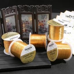 30-600M/Big Roll 0.2-1mm Copper Wire for Bracelet Necklace DIY Colorfast Beading Wire Jewelry Cord String Craft Making No Fade
