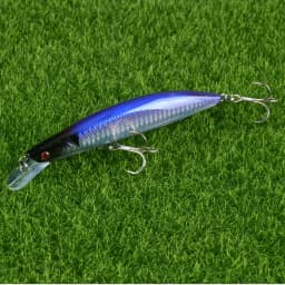 New 1pcs Sinking Minnow Fishing Lure 130mm 23g Good Hooks Wobbler Lase Body Crankbait Pesca For Bass Pike Tackle