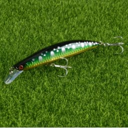 New 1pcs Sinking Minnow Fishing Lure 130mm 23g Good Hooks Wobbler Lase Body Crankbait Pesca For Bass Pike Tackle