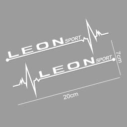 For Seat Leon mk1 Altea Ateca Arona Cordoba Ibiza Toledo Alhambra Tarraco Arosa Exeo Mii Auto Exterior PVC Decorative Stickers