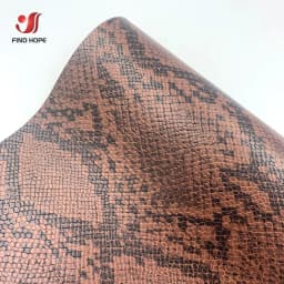 Snakeskin Pattern PU Faux Leatherette Sewing Fabric Vinyl Synthetic DIY Craft Brooch Bag Bow Craft Making Shoes Decor Material