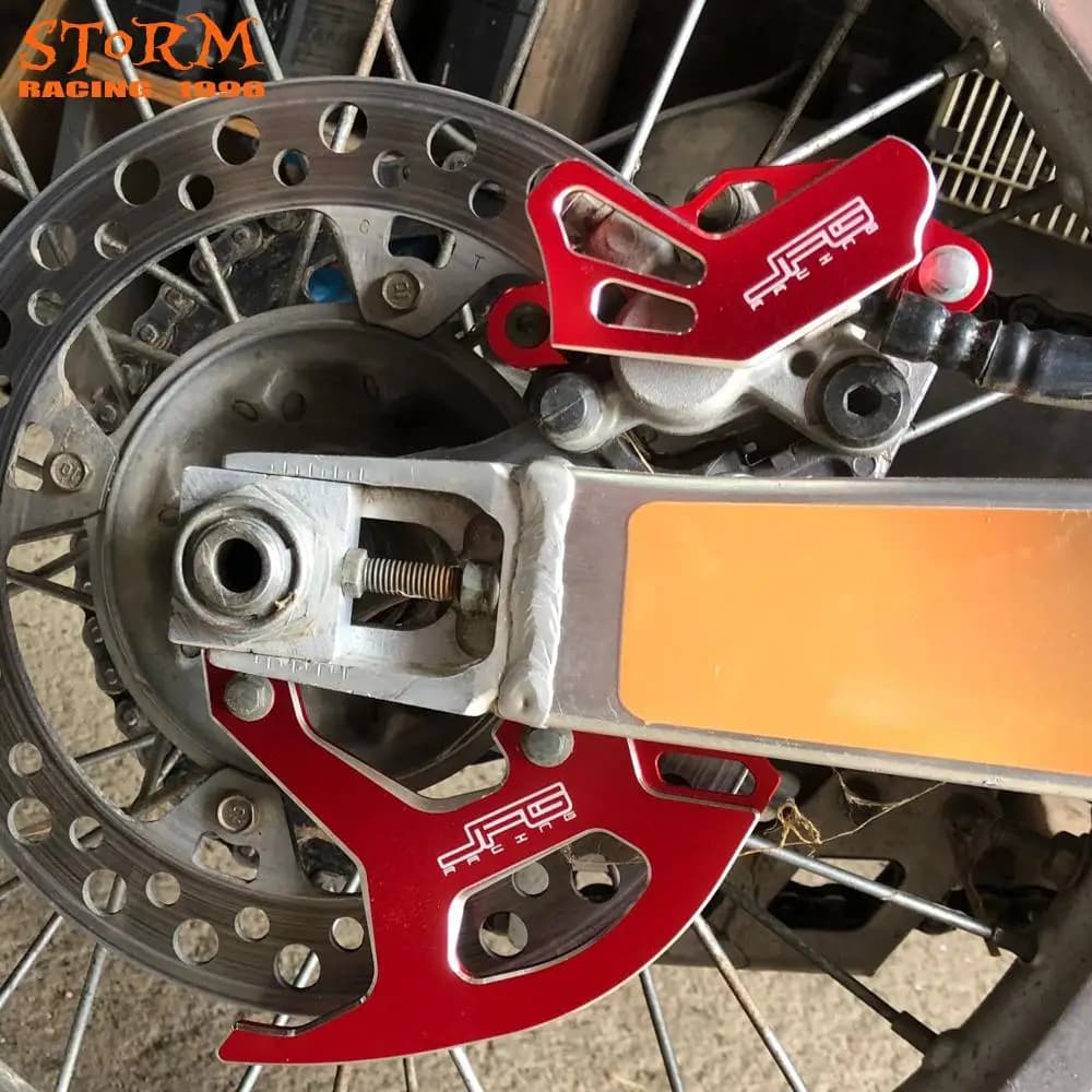 JFG Motorcycle CNC Rear Brake Disc Guard Protector Cover For HONDA CRF250R CRF450R CRF450RX CRF250X CRF450X CRF 450R 250X 04-17