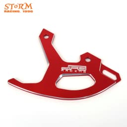 JFG Motorcycle CNC Rear Brake Disc Guard Protector Cover For HONDA CRF250R CRF450R CRF450RX CRF250X CRF450X CRF 450R 250X 04-17