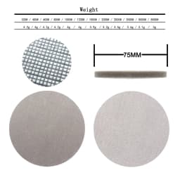 Sponge Foam Sandpaper 2/3 Inch 50/75mm Wet Dry Sanding Disc 3/5 Pcs 320-8000 Grit Polishing Buffer Pad Sanding Paper Hook Loop