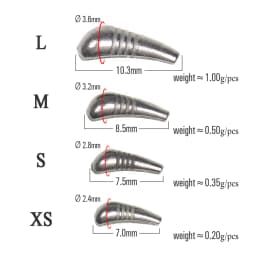 ICERIO 10PCS Fast Sinking Nymphs Scud Fishing Fly Tungsten Heavy Body Jig Hook Back Bead Fly Tying Material Accessories