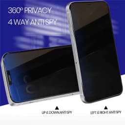 1-3Pcs 360° Privacy Tempered Glass For iPhone 18 17 Air 16E 16 15 14 Plus 13 12 Mini 11 Pro XS MAX XR Anti Spy Screen Protector