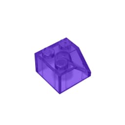 Gobricks GDS-721 Slope brick2x2 45 Roof tiles with concave slope compatible with lego 3046 children's DIY Educational