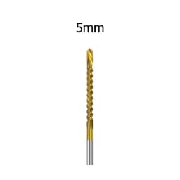 Titanium Coated Drill Bit Set 3/4/5/6/6.5/8mm Spiral Screw Metric Composite Tap Drill Bit Twist Drill Bits For Cutting Drilling