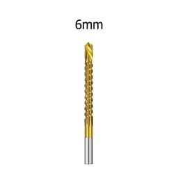 Titanium Coated Drill Bit Set 3/4/5/6/6.5/8mm Spiral Screw Metric Composite Tap Drill Bit Twist Drill Bits For Cutting Drilling