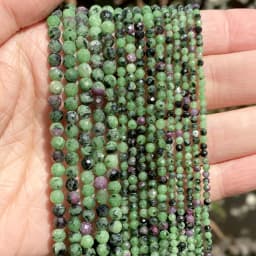 Natural Stone Faceted Crystals Amethysts Pink Quartzs Jades Gemstone Round Spacer Beads For Jewelry Making DIY Bracelet 2 3 4mm