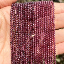 Natural Stone Faceted Crystals Amethysts Pink Quartzs Jades Gemstone Round Spacer Beads For Jewelry Making DIY Bracelet 2 3 4mm