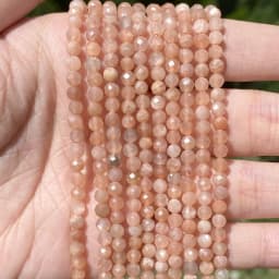 Natural Stone Faceted Crystals Amethysts Pink Quartzs Jades Gemstone Round Spacer Beads For Jewelry Making DIY Bracelet 2 3 4mm