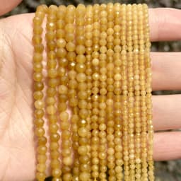Natural Stone Faceted Crystals Amethysts Pink Quartzs Jades Gemstone Round Spacer Beads For Jewelry Making DIY Bracelet 2 3 4mm