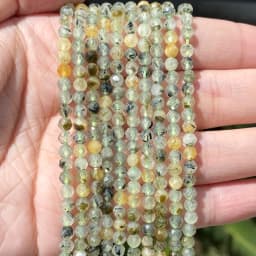 Natural Stone Faceted Crystals Amethysts Pink Quartzs Jades Gemstone Round Spacer Beads For Jewelry Making DIY Bracelet 2 3 4mm