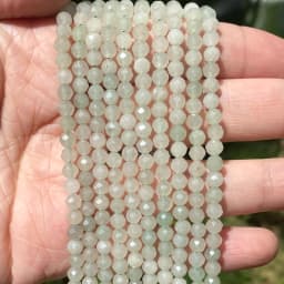 Natural Stone Faceted Crystals Amethysts Pink Quartzs Jades Gemstone Round Spacer Beads For Jewelry Making DIY Bracelet 2 3 4mm