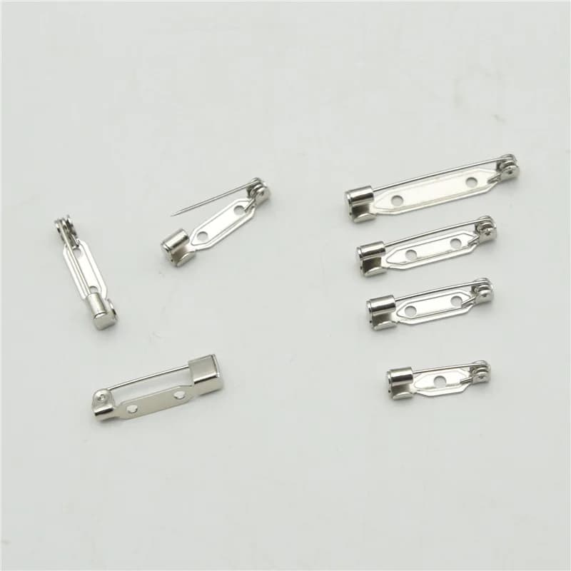 high Quality Safety pin Brooch Base Back Bar Badge Holder Brooch Pins DIY Jewelry Finding