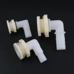1/2" 3/4" 1" to 20/25mm 90 Degree Elbow Drainage Connector Aquarium Fish Tank Drain Adapters Irrigation Water Pipe Joints